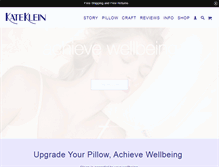 Tablet Screenshot of kateklein.com